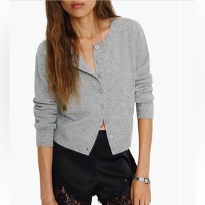 nwt reformation cashmere clara cardigan